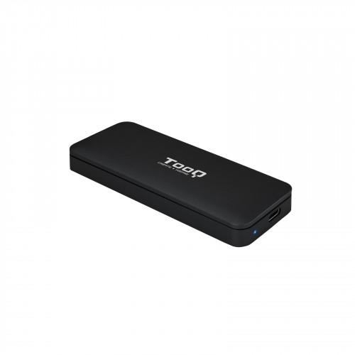 TOOQ - caja para disco duro externo M.2 Caja externa para unidad de estado sólido (SSD) Negro (Ref.TQE-2280B)
