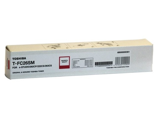 TOSHIBA - E-STUDIO 222CS/382/332 Toner Laser Magenta (Ref.T-FC26SM)