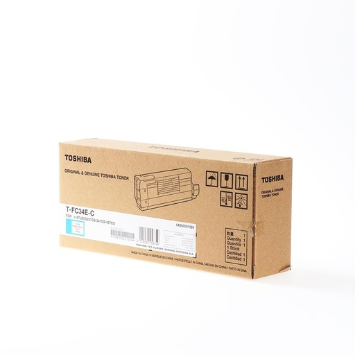 TOSHIBA - TONER CIAN T-FC34EC (Ref.6A000001524/1782)