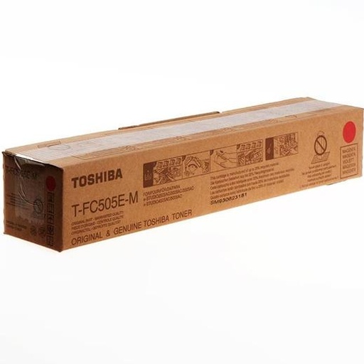 TOSHIBA - TONER MAGENTA E-STUDIO-SERIE 3005 ACG, 2505 AC, 3005, 3505, 4505, 5005, 3005 AC, 3505 AC, 4505 AC, 5005 AC - T-FC505EM (Ref.6AJ00000210)