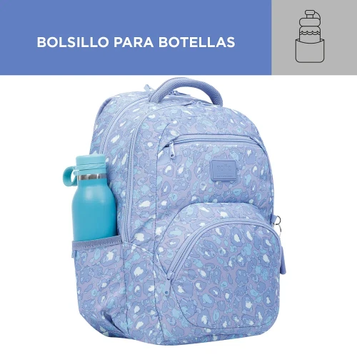 TOTTO - MOCHILA ECO-FRIENDLY ANIMAL PRINT - TRACER 4 (Ref.MA04TRC004-2210G-3JY)