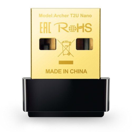 TP-LINK - ADAPTADOR INALÁMBRICO NANO USB DOBLE BANDA AC600 (Ref.ARCHER T2U NANO)