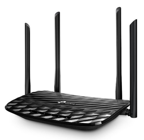 TP-LINK - ROUTER WIFI AC1200 DUAL BAND 4 PORT GIGABIT 4 ANTENAS (Ref.ARCHER C6)