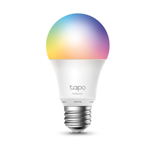 TP-LINK - Tapo L530E iluminación inteligente Bombilla inteligente Metálico, Blanco Wi-Fi 8,7 W (Ref.TAPO L530E)
