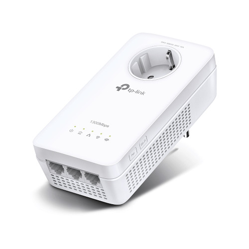 TP-LINK - router inalámbrico Doble banda (2,4 GHz / 5 GHz) Gigabit Ethernet Blanco (Ref.TL-WPA8631P)