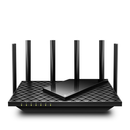 TP-LINK - Archer AXE75 router inalámbrico Gigabit Ethernet Tribanda (2.4 GHz / 5 GHz / 6 GHz) Negro (Ref.ARCHER AXE75)