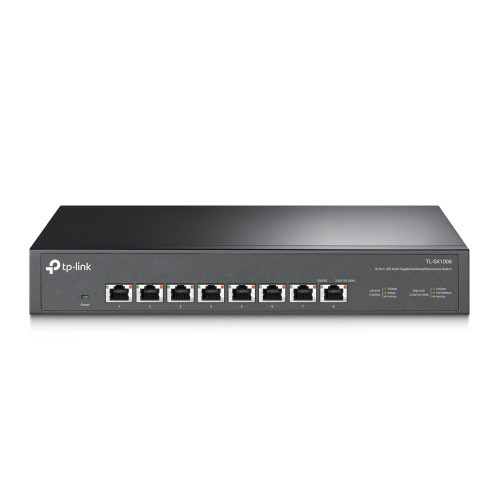 TP-LINK - switch No administrado 10G Ethernet (100/1000/10000) Negro (Ref.TL-SX1008)