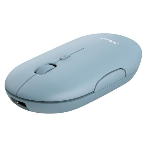 TRUST - Puck ratón Ambidextro RF inalámbrica + Bluetooth 1600 DPI (Ref.24126)