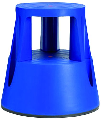 TWINCO - TABURETE TWIN LIFT 2 PELDAÑOS CON RUEDAS AZUL (Ref.6000-5)