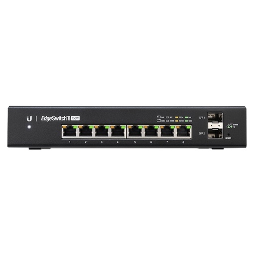 UBIQUITI - EdgeSwitch 8xGB 2xSFP (Ref.ES-8-150W)
