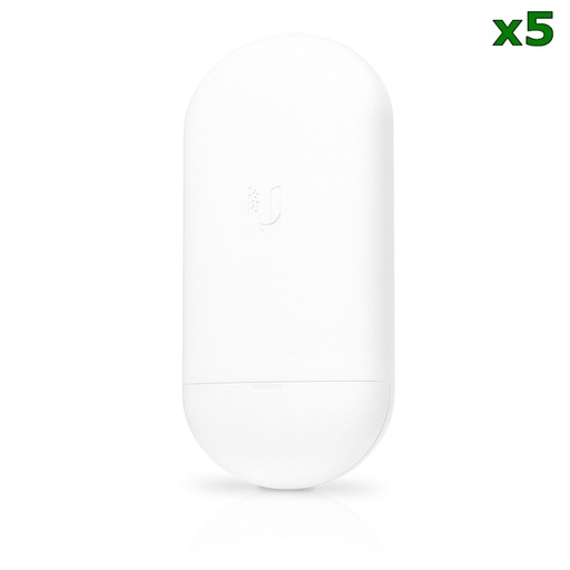 UBIQUITI - NanoStation AC Loco 5 5GHz 13dBi Pack 5 (Ref.loco5AC-5)