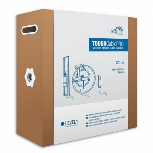 UBIQUITI - 5e Blindado Level 1 305Mts (Ref.TC-PRO)