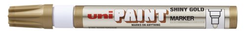 UNI-BALL - MARCADOR T.OPACA PERM. PAINT MARKER 2,2 (PX-20 SHINY) ORO (Ref.203547000)