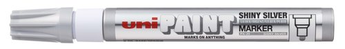 UNI-BALL - MARCADOR T.OPACA PERM. PAINT MARKER 2,2 (PX-20 SHINY) PLATA (Ref.206698000)