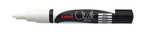 UNI-BALL - MARCADOR TIZA LIQUIDA CHALK MARKER PWE-3MS 0,7 mm BLANCO (Ref.264721000/175422000)
