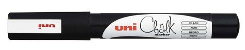 UNI-BALL - MARCADOR TIZA LIQUIDA CHALK MARKER PWE-3MS 0,7 mm NEGRO (Ref.264762000/175448000)