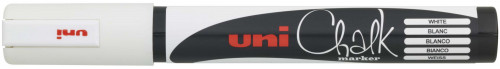 UNI-BALL - MARCADOR TIZA LIQUIDA CHALK MARKER PWE-5M 1,8-2,5 mm BLANCO (Ref.264614000/140012000)