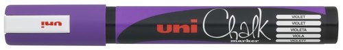 UNI-BALL - MARCADOR TIZA LIQUIDA CHALK MARKER PWE-5M 1,8-2,5 mm VIOLETA (Ref.264689000/140087000)