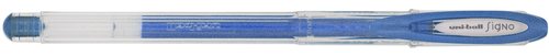 UNI-BALL - ROLLER GEL SIGNO NOBLE METAL 0,8 (UM-120NM) AZUL (Ref.788794000)
