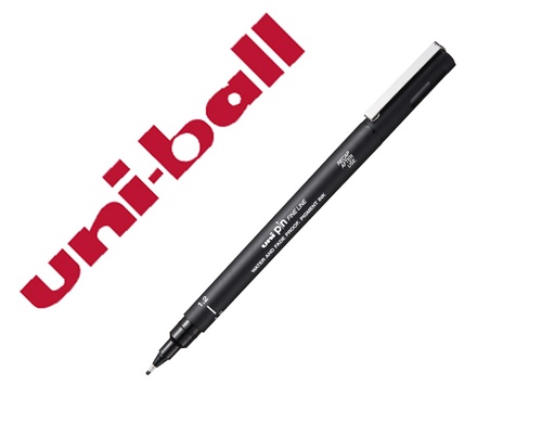 UNI-BALL - UNIBALL MARCADOR PERMANENTE CALIBRADOS PIN12-200(S) NEGRO -12U- (Ref.254771000)