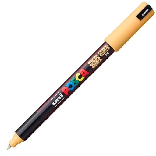 UNI-BALL - UNIBALL MARCADOR POSCA PC-1MR NO PERMANENTE PUNTA EXTRAFINA 0.7MM ALBARICOQUE (Ref.265363000)