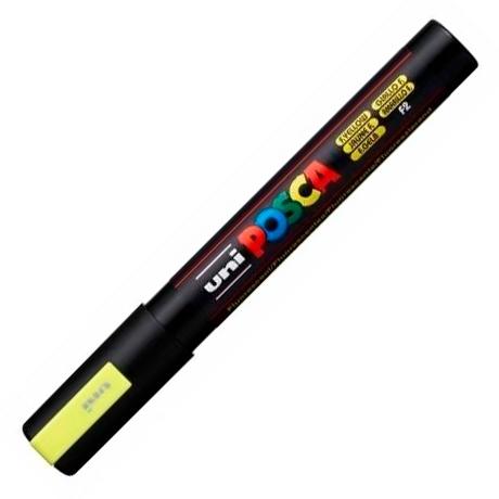 UNI-BALL - UNIBALL MARCADOR POSCA PC-5M FLUOR AMARILLO -12U- (Ref.198051000)