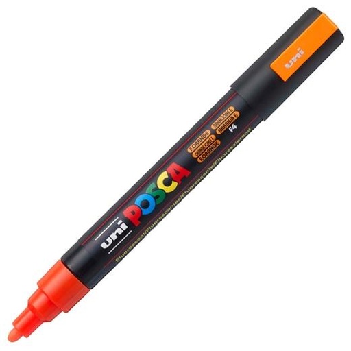UNI-BALL - UNIBALL MARCADOR POSCA PC-5M FLUOR NARANJA -12U- (Ref.198069000)