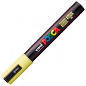 UNI-BALL - UNIBALL MARCADOR POSCA PC-5M NO PERMANENTE PUNTA FORMA DE BALA 1,8 - 2,5 MM AMARILLO SOL (Ref.264515000)
