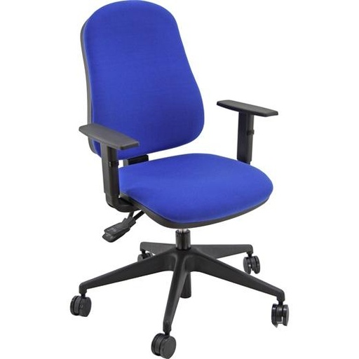 UNISIT - SILLA OPERATIVA TÍBER AZUL REPOSABRAZOS AJUSTABLES (Ref.SISY/BR/EB)