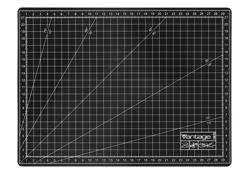 VANTAGE BY NOVUS DAHLE - PLANCHA DE CORTE VANTAGE A4 NEGRA (Ref.10670-20142)
