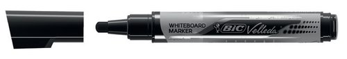 VELLEDA - MARCADOR PIZARRA BIC LIQUID INK TANK CONICO NEGRO (Ref.902096)
