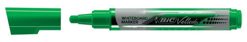 VELLEDA - MARCADOR PIZARRA BIC LIQUID INK TANK CONICO VERDE (Ref.902098)
