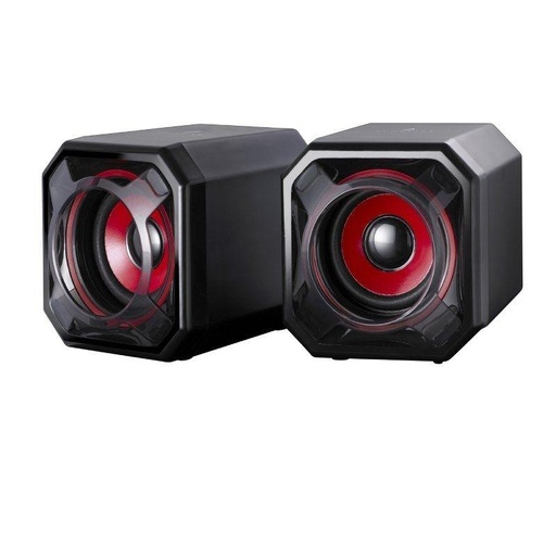 VERBATIM - ALTAVOCES SUREFIRE GATOR EYE / 5W / GAMING SPEAKERS RED (Ref.48820)