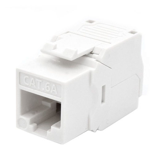WP - Keystone Cat. 6a UTP RJ45/Hembra Blanco (Ref.C-KEY-6AUP-TL/W)