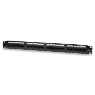 WP - Patch Panel 24 Puertos 19" UTP Cat. 6 (Ref.C-PAN-6U-24)