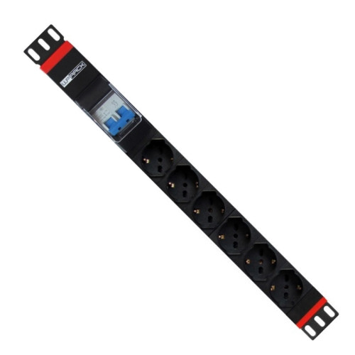 WP - Regleta 19" 6 Tomas Schuko (Ref.N-PDU-G02-06)
