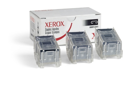 XEROX - CARTUCHO DE GRAPAS 5000 GRAPAS X 3 CARTUCHOS PHASER 5500, 7760 / WORKCENTRE C226, 7228, 7235, 724 / DOCUCOLOR 240, 250 / WORKCENTRE PRO C2128, C2636, C3545, 4150 / COPYCENTRE C2128, C2636, C354 (Ref.008R12941)