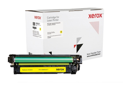 XEROX - TONER AMARILLO PARA COLOR LASERJET CP4025, CM4540 (CE262A) (Ref.006R03677)