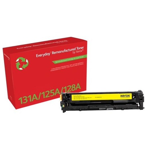 XEROX - TONER AMARILLO PARA HP 131A / 125A / 128A COLOR LASERJET PRO 200 M251 CM1312 (CF212A/ CB542A/ CE322A/ CRG-116Y) (Ref.006R03810)
