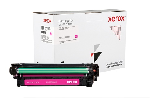 XEROX - TONER MAGENTA PARA COLOR LASERJET CP4025, CM4540 (CE263A) (Ref.006R03678)