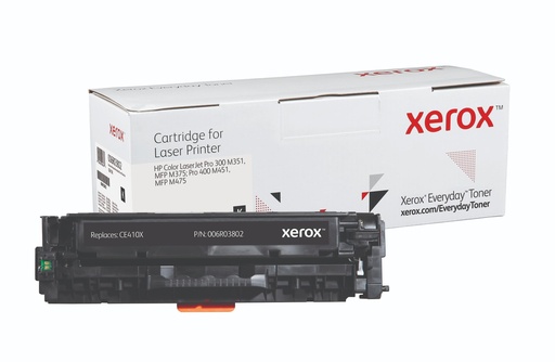 XEROX - TONER NEGRO PARA HP 305X COLOR LASERJET PRO 300 M351 (CE410X) (Ref.006R03802)