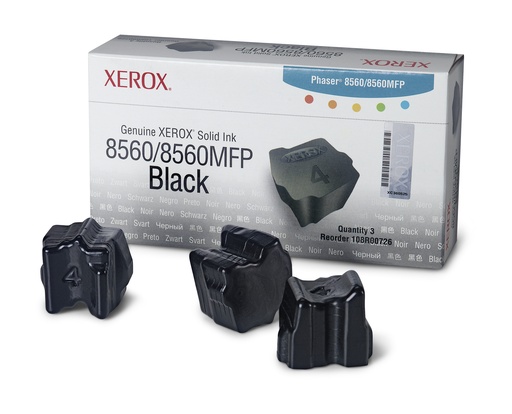 XEROX - Toner TEKTRONIX Phaser 85603 barras Cartucho tinta solida Negra (Ref.108R00726)