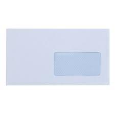 YOSAN - SOBRE OFFSET 90GR 115X225 BLANCO TIRA AUTOADHESIVA Y CON VENTANA DERECHA -500U- (Ref.877S1122VD/500)