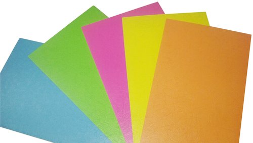 YOSAN - TAPA de ENCUADERNAR CARTON GOFRADO FLÙOR A3 0,9 mm ROSA CAJA de 50 (Ref.0510CGFRS3)