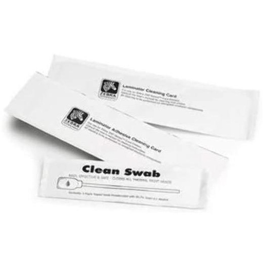 ZEBRA - CINTA DE LIMPIEZA - KIT DE LIMPIEZA 5 TARJETAS PARA ZC100 Y ZC300 (Ref.105999-311)