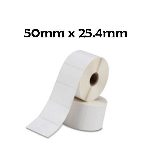 ZEBRA - ETIQUETAS DE TRANSFERENCIA TÉRMICAS Z-SELECT 2000D DE 51X25MM (Ref.880199-025D)