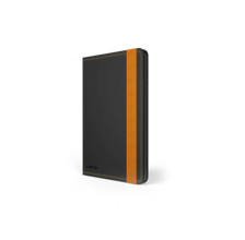 Ziron funda para tablet 17,8 cm (7") Folio Negro, Naranja (Ref.LY027)