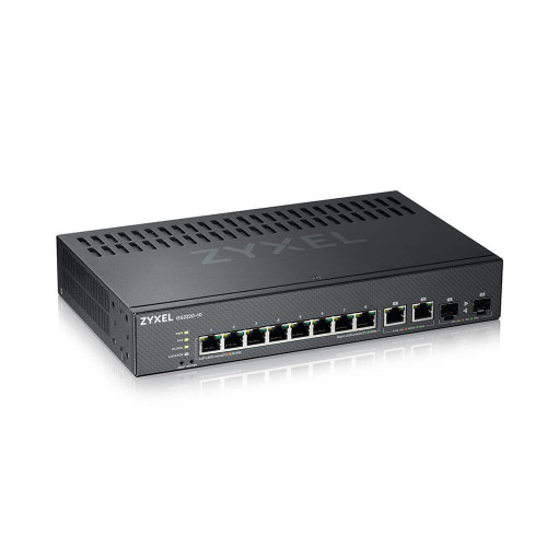 ZYXEL - switch Gestionado L2 Gigabit Ethernet (10/100/1000) Negro (Ref.GS2220-10-EU0101F)