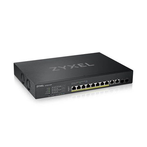 ZYXEL - switch Gestionado L3 10G Ethernet (100/1000/10000) Energía sobre Ethernet (PoE) Negro (Ref.XS1930-12HP-ZZ0101F)