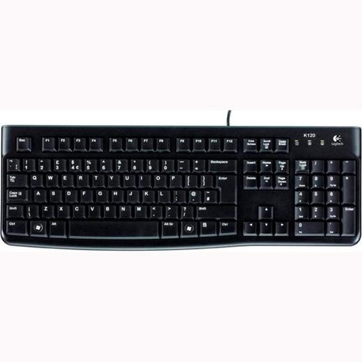[1936595] LOGITECH - K120 Teclado en español negro USB (Ref.920-002499)